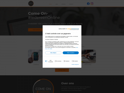 comeonline.be snapshot