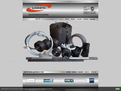 lagneta.lt snapshot