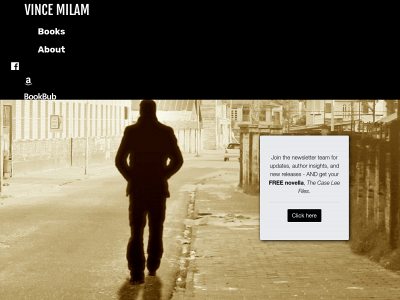 vincemilam.com snapshot