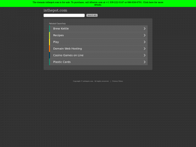 inthepot.com snapshot