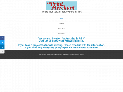 theprintmerchant.net snapshot