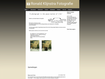 ronaldklijnstrafotografie.nl snapshot