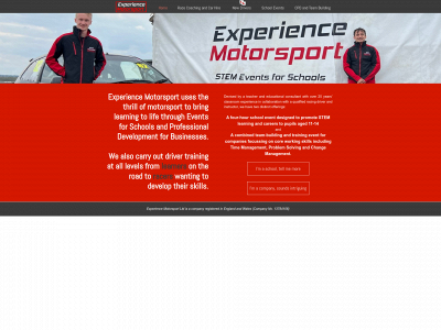 experiencemotorsport.com snapshot