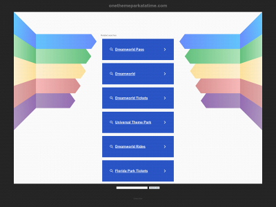 onethemeparkatatime.com snapshot
