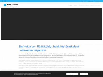 sinihoiva.fi snapshot