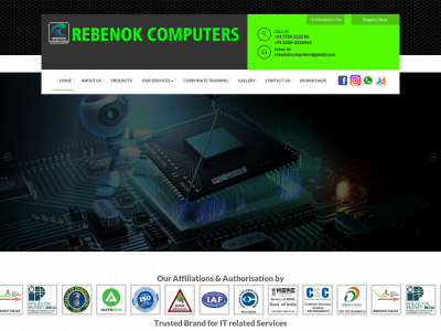 www.rebenokcomputers.com snapshot