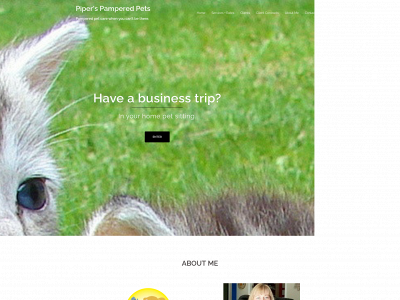 piperspamperedpets.com snapshot