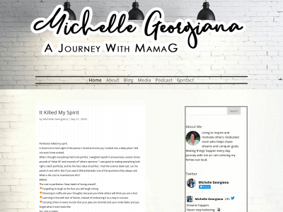 themichellegeorgiana.com snapshot