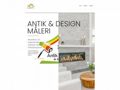 antikdesignmaleri.se snapshot