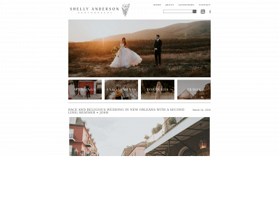 shellyandersonphotographyblog.com snapshot
