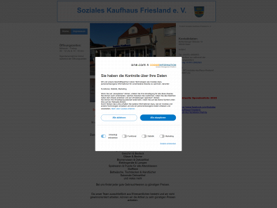 soziales-kaufhaus-friesland.de snapshot