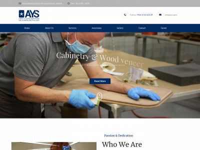 ays.aero snapshot