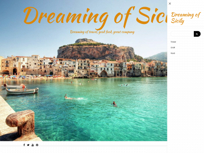 dreamingofsicily.com snapshot