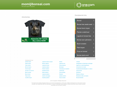 momijibonsai.com snapshot