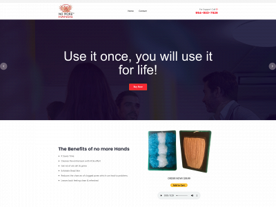 nomorehands.com snapshot