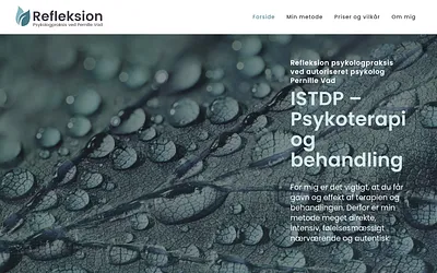 psykologpernillevad.dk snapshot
