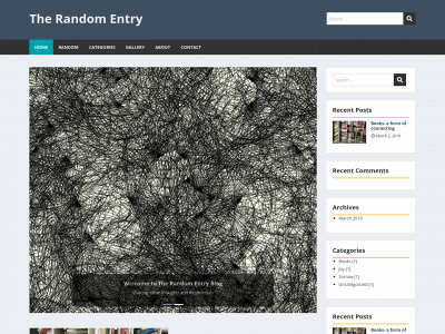 the-random-entry.com snapshot