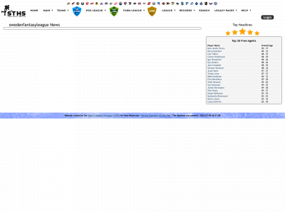 swedenfantasyleague.se snapshot