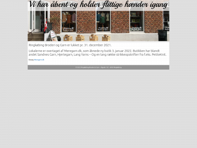 ringkoebingbroderioggarn.dk snapshot