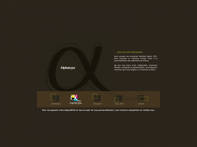 alphatype.be snapshot