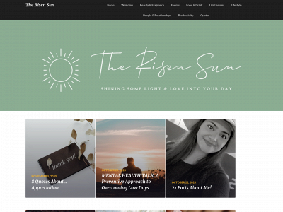 therisensun.com snapshot