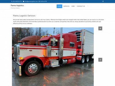 pannulogistics.com snapshot