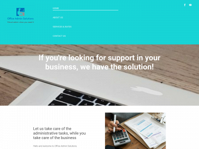 officeadminsolutions.co.uk snapshot