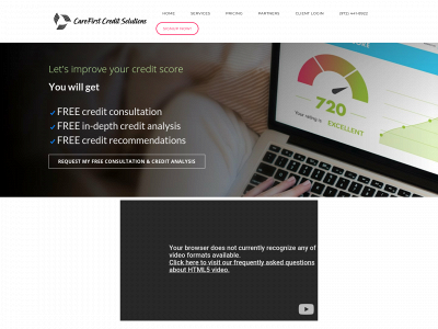 carefirstcreditsolutions.com snapshot