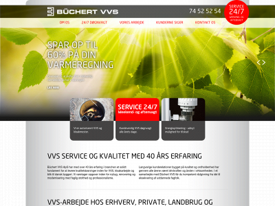 buchertvvs.dk snapshot