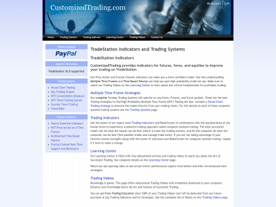 customizedtrading.com snapshot