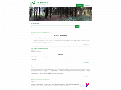azuolas2.lt snapshot