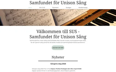 sverigesjunger.se snapshot