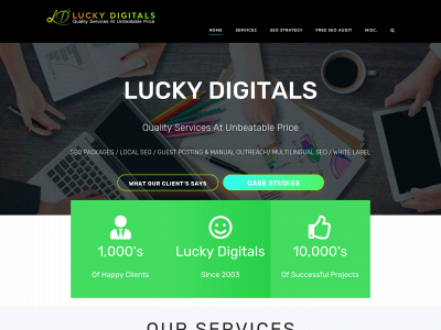 luckydigitals.com snapshot