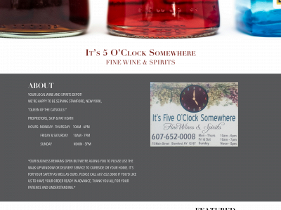 stamfordspirits.com snapshot