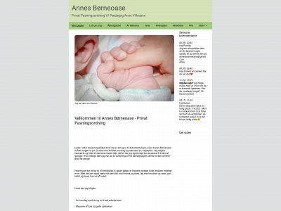 annesboerneoase.dk snapshot
