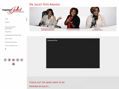 inspiredbyjuliet.com snapshot