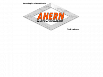 ahernpac.org snapshot