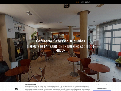 www.sefoscafeteria.es snapshot