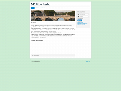 s-kulttuurikerho.fi snapshot