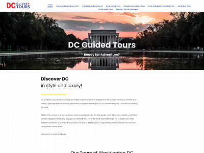 dcguidedtours.com snapshot