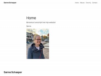 sanneschaaper.nl snapshot