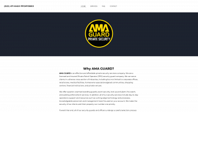 amaguard.com snapshot