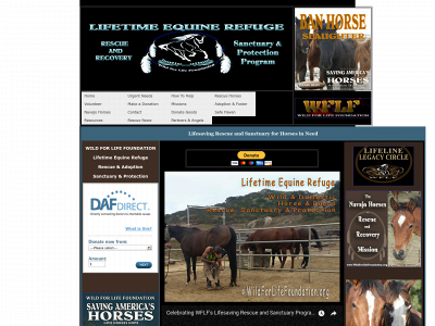 lifetimeequinerefuge.org snapshot