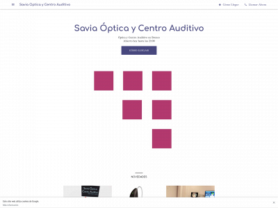 saviaopticaycentroauditivo.com snapshot
