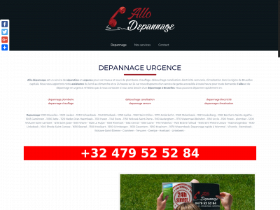 allo-depannage.be snapshot