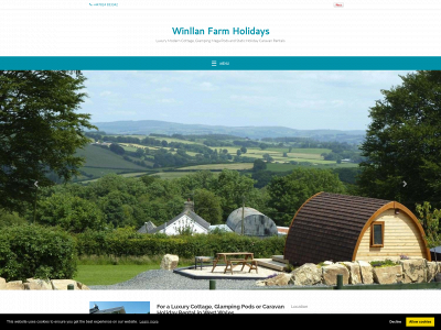winllanfarm.co.uk snapshot