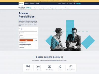 allegiancebank.com snapshot