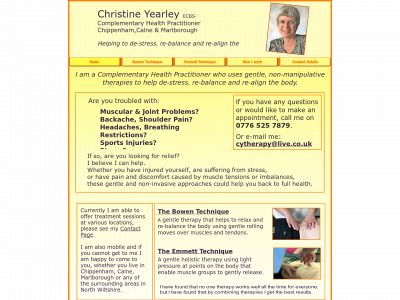 cytherapy.co.uk snapshot