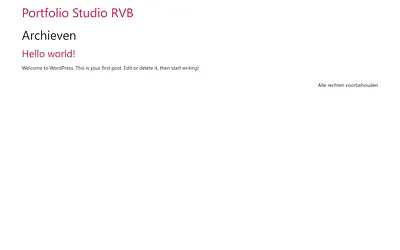studiorvb.nl snapshot