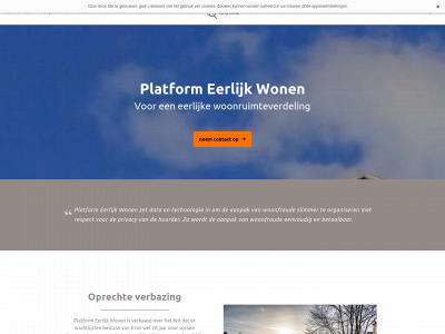 www.eerlijk-wonen.nl snapshot